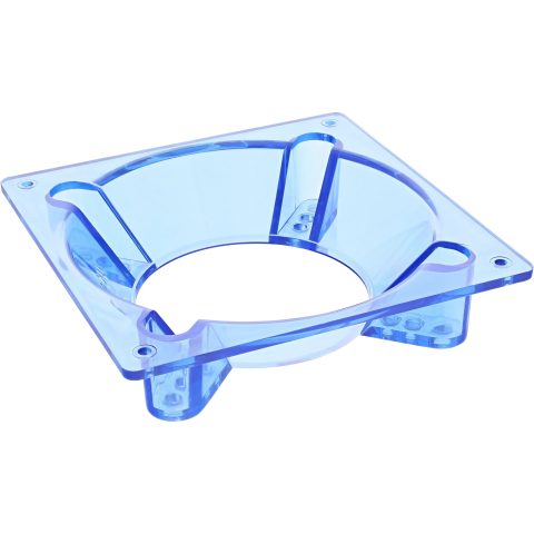 Inline Fan Adapter Acrylic 120mm to 70/80/90mm for heat sink