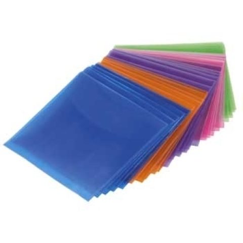 Hama CD-ROM/DVD-ROM Protective Sleeves 50 50 diski Daudzkrāsains