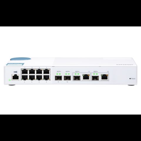 QNAP QSW-M408-2C сетевой коммутатор Управляемый L2 10G Ethernet (100/1000/100…