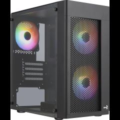 Aerocool Hexform Mini Tower Melns