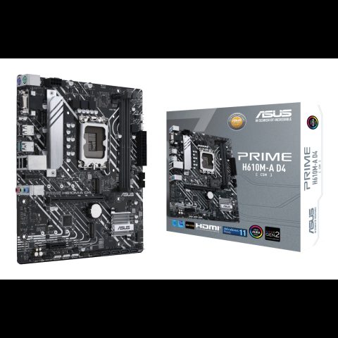 Asus PRIME H610M-A D4-CSM Intel H610 LGA 1700 Микро ATX