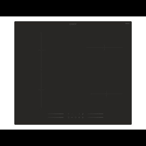 Candy Moderna CTP644MCBB/1 Melns Iebūvēts 60 cm Zonas indukcijas plīts 4 zone(…