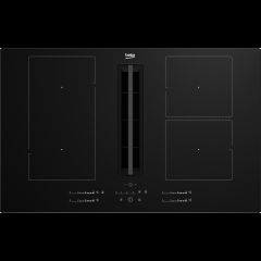 Beko HIXI 84700 UF Melns Iebūvēts 80 cm Zonas indukcijas plīts 4 zone(s) Komp…