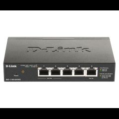 D-Link DGS-1100-05PDV2 tīkla pārslēgs Vadīts Gigabit Ethernet (10/100/1000) Pow…