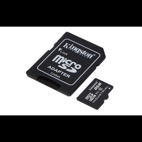 Kingston Technology Industrial Temperature microSD UHS-I 8GB Klases 10