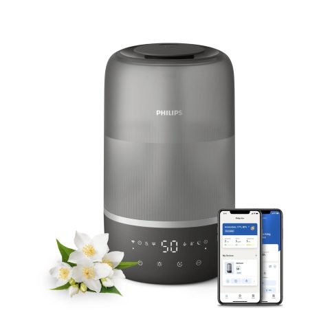 Philips 1000 series HU1510/03 humidifier Ultrasonic 3 L Silver 19.6 W