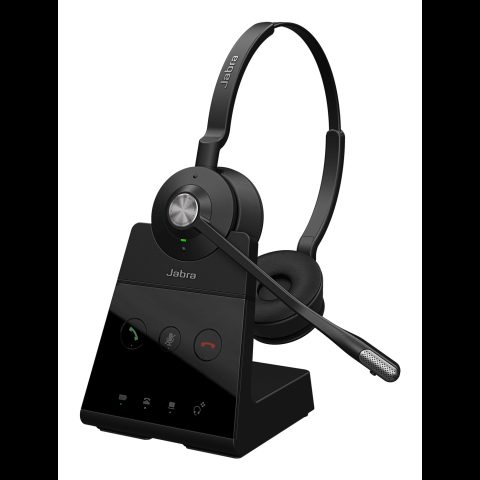 Jabra Engage 65 SE Austiņas Bezvadu Birojs / zvanu centrs Melns