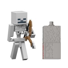 Minecraft Skeleton Action Figure & Accessory Set