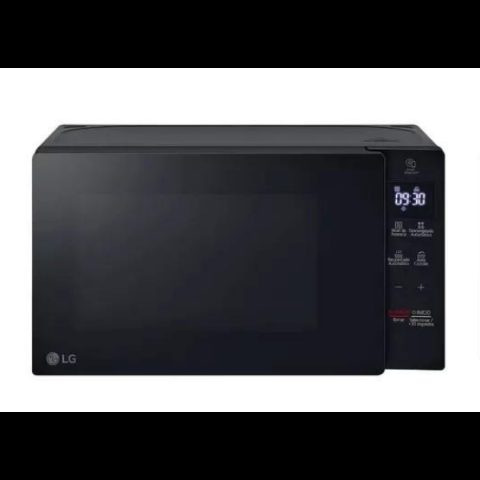 LG MS2032GAS microwave Black Solo microwave Countertop 20 L 700 W