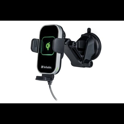 Verbatim FWC-03 Pro Qi Fast Wireless Autoladegerät retail Melns