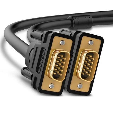 Ugreen 11631 VGA kabelis 3 m VGA (D-Sub) Melns
