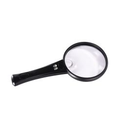 Hama Basic 90 LED magnifier 4x Black