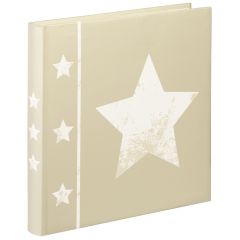 Hama Skies foto albums & papīra aizsardzības pārklājums Bēšs 60 lapas 10 x 15