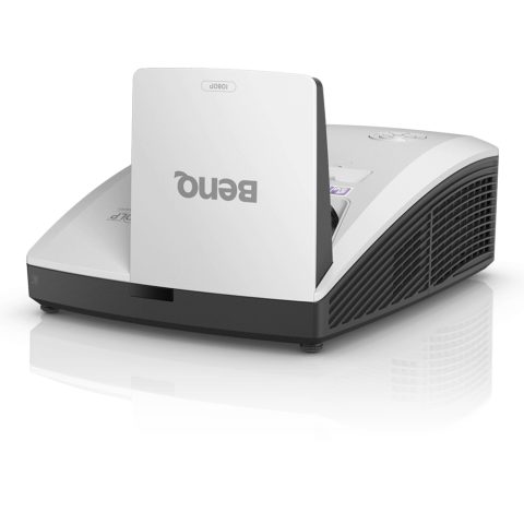 BenQ MH856UST+ Ultra īsa fokusa projektors 3500 ANSI lūmeni DLP 1080p (1920x1…