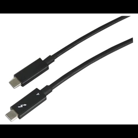 Lenovo 4Z51A40455 Thunderbolt-кабель 2 m 40 Gbit/s Черный