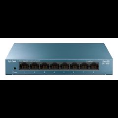 TP-Link LS108G network switch Unmanaged Gigabit Ethernet (10/100/1000) Blue