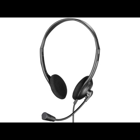 Sandberg 825-30 наушники/гарнитура Проводная Оголовье Офис/колл-центр Черный