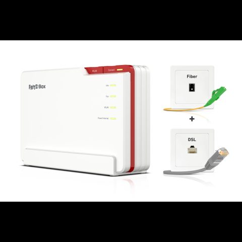 AVM Box 5690 Pro wireless router Gigabit Ethernet Tri-band (2.4 GHz / 5 GHz…