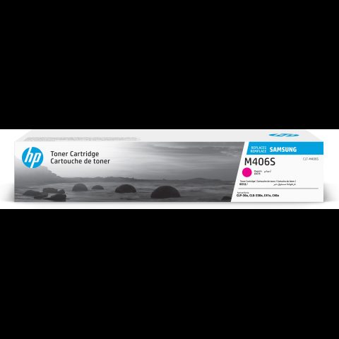 Hewlett Packard (HP) Samsung CLT-M406S Magenta Original Toner Cartridge