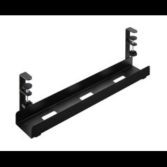 Icy Box IB-EWA101B-CM Desk Cable tray Black 1 pc(s)