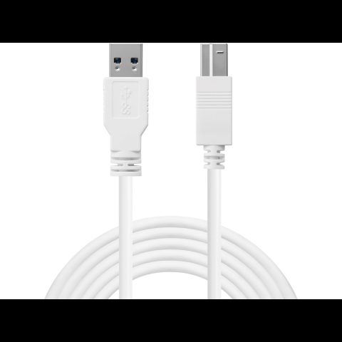 Sandberg 509-23 USB kabelis USB 3.2 Gen 1 (3.1 Gen 1) 0 m USB A USB B 5 Gbit/s Ba…