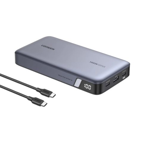 Ugreen 90597A внешний аккумулятор 25000 mAh Серый