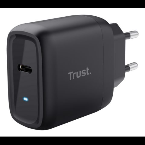 Trust Maxo Universāls Melns AC Ātrā uzlāde Iekštelpas