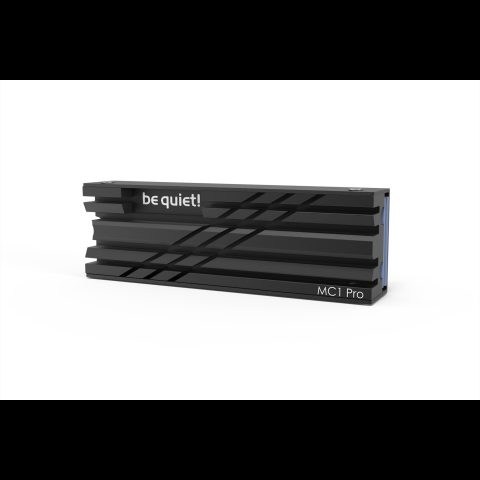 be quiet! MC1 PRO Solid-state drive Heatsink/Radiator Black 1 pc(s)