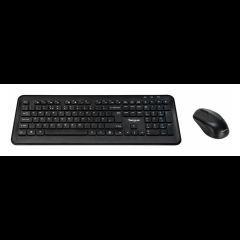 Targus AKM610NO keyboard Mouse included Universal RF Wireless QWERTY Nordic Bla…