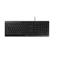 Cherry STREAM tastatūra Birojs USB QWERTY Amerikāņu angļu valoda Melns