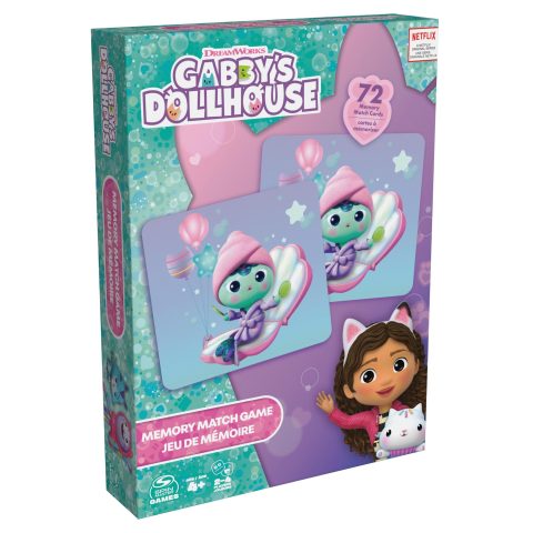 Gabby's Dollhouse 6068353 настольная игра Карточная игра Запоминающее ус…