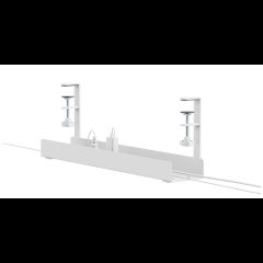 Neomounts ADS07-121WH Cable tray - clamp-on design - universal
