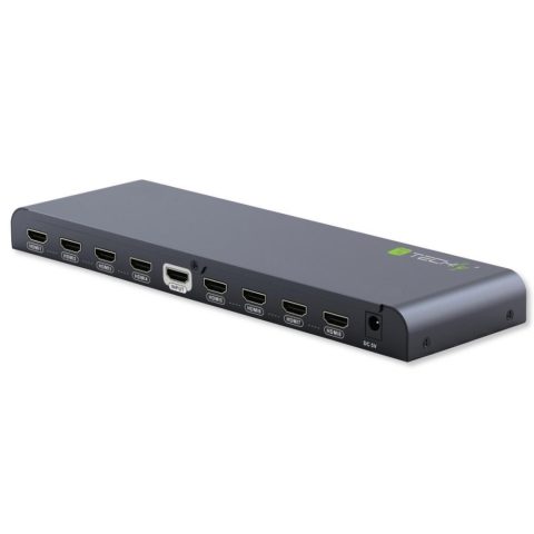 Techly IDATA HDMI2-4K8 video sadalītājs HDMI 8x HDMI