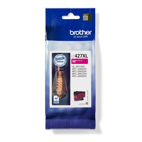 Brother LC427XLM струйный картридж 1 шт Подлинный Высокая (XL) Пурпурный