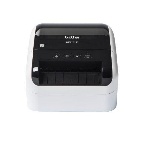 Brother QL-1100C etiķešu printeris Tieši temiskā 300 x 300 DPI 110 mm/sec Vadu