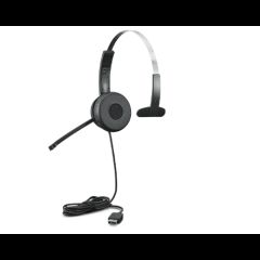 Lenovo 100 Mono Гарнитура Проводная Оголовье Офис/колл-центр USB тип-A Черный