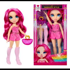 Rainbow High My Fashion Style Fashion Doll- Stella Monroe (Fuchsia)