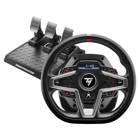 Thrustmaster T248 Melns USB Stūre + pedāļi Analogā / digitālā PC (dators)