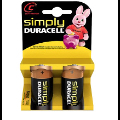 Duracell 005693 baterija Vienreizējas lietošanas baterija C Sārmaina akumulatoru…