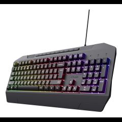 Trust GXT 836 Evocx keyboard Gaming USB QWERTY US English Black