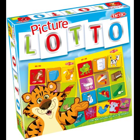 Tactic Picture Lotto Kāršu spēle Iespēju spēles