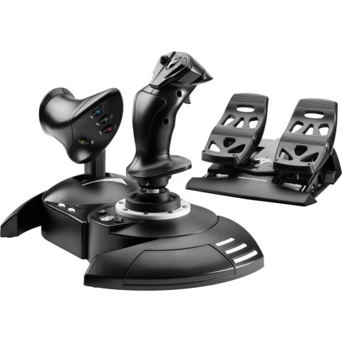 Thrustmaster T.Flight Full Kit X Black USB Joystick Analogue / Digital PC