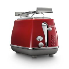DeLonghi De’Longhi Icona Capitals 6 2 šķēle (-s) 900 W Sarkans