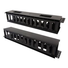 Techly Cable Entry Panel 19" 2U with Cover