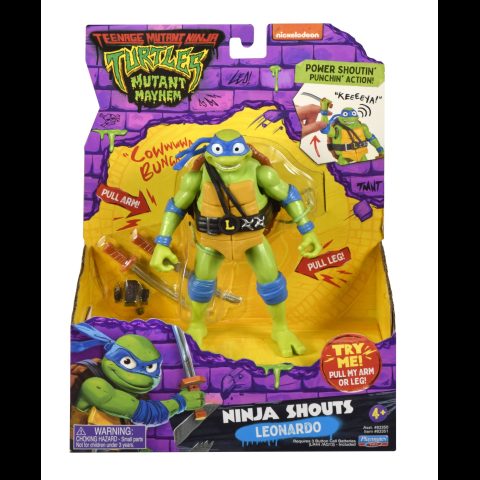 Playmates Teenage Mutant Ninja Turtles Ninja Shouts Leonardo