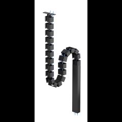 Neomounts ADS06-133BL кабельный органайзер Стол Cable guide Черный 1 шт