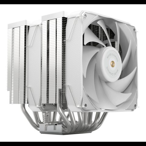 Mars Gaming MCPU-XU9W Processor Air cooler 12 cm White 1 pc(s)