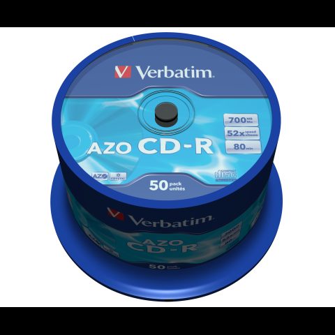 Verbatim CD-R AZO Crystal 700 MB 52x 50 pcs