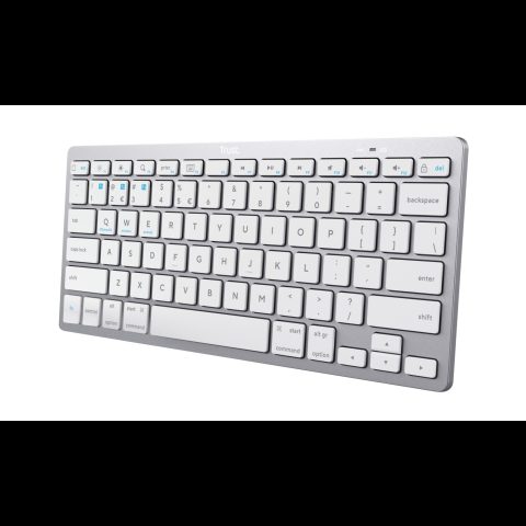 Trust 24651 tastatūra Universāls Bluetooth sistēma QWERTY Amerikāņu angļu valo…