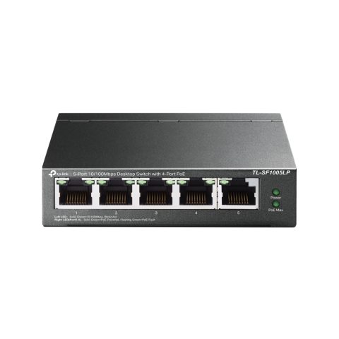 TP-Link TL-SF1005LP tīkla pārslēgs Nepārvaldīts Fast Ethernet (10/100) Power ove…